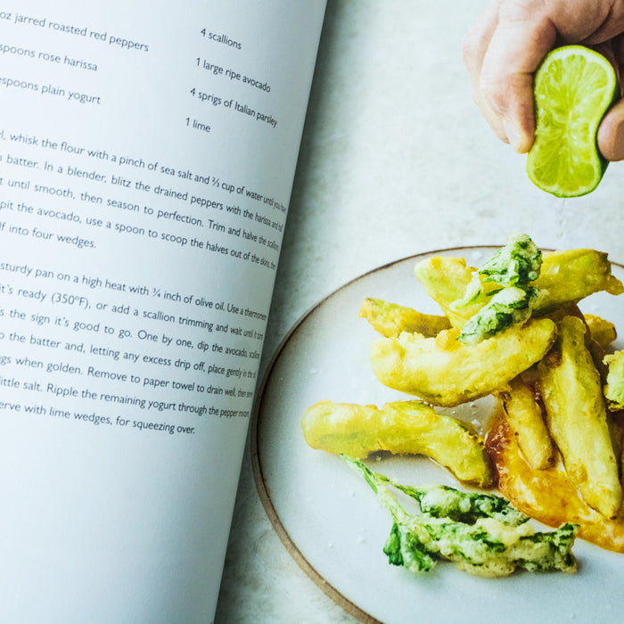 7 Ways by Jamie Oliver hardback cookbook - recipe page example
