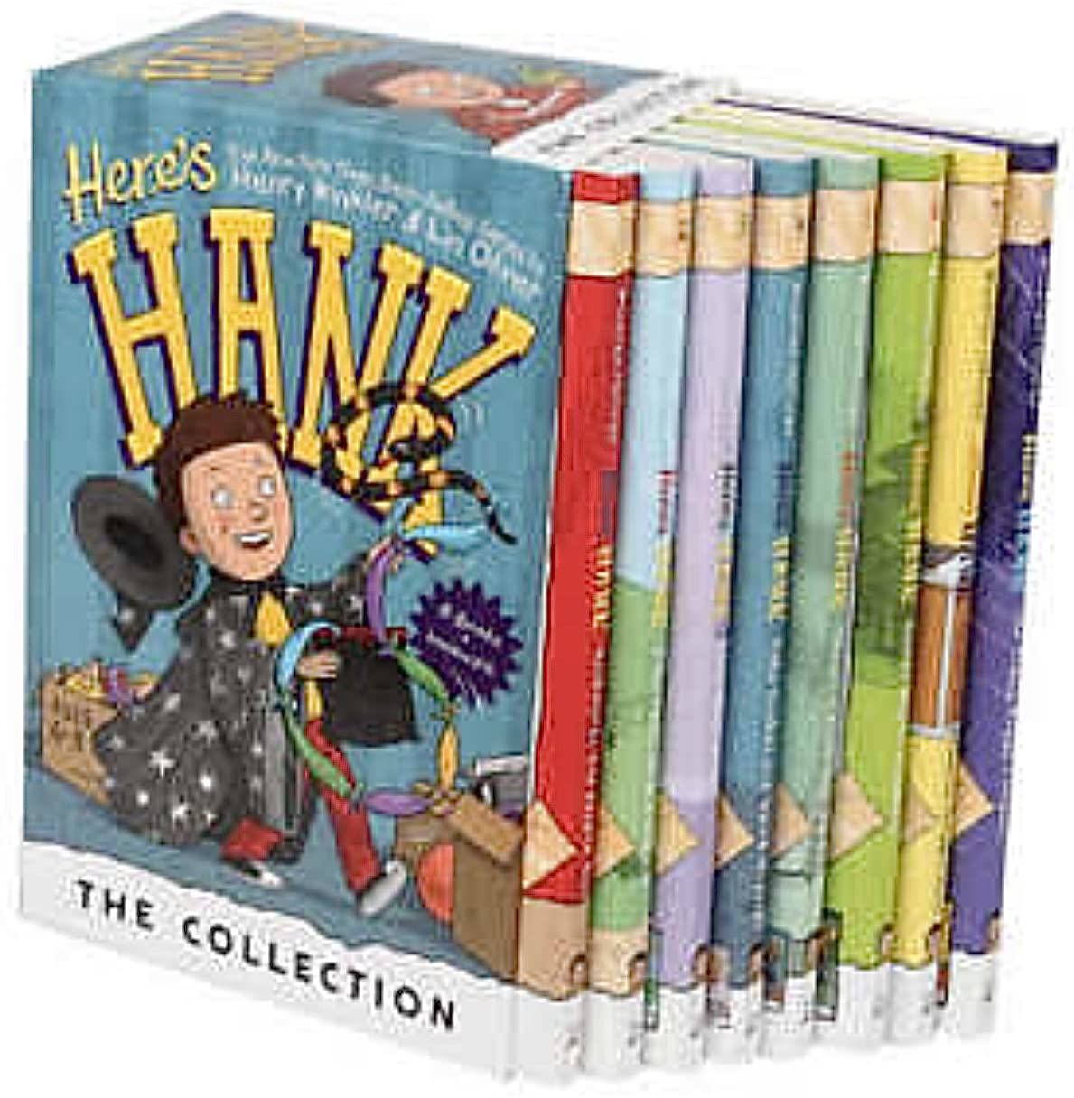 Here's Hank: The Collection 8 Books Box Set by Henry Winkler & Lin Oliver (Books 1-8) - Lets Buy Books