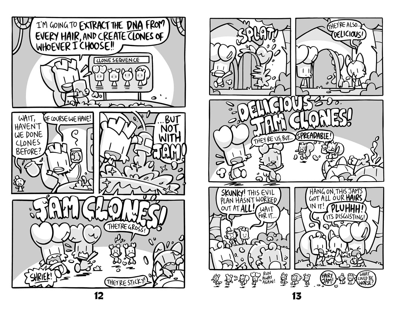 Bunny vs Monkey Total Chaos by Jamie Smart - Ages 3-7 - Paperback - Lets Buy Books