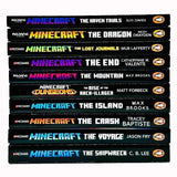 An Official Minecraft Novels 10 Books Collection Set (Shipwreck, Voyage, Crash, Island) - Lets Buy Books
