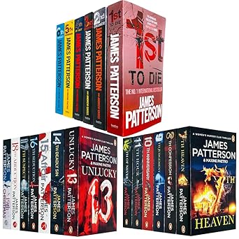 Women’s Murder Club Series Book 1-19 Collection Set by James Patterson Paperback - Lets Buy Books