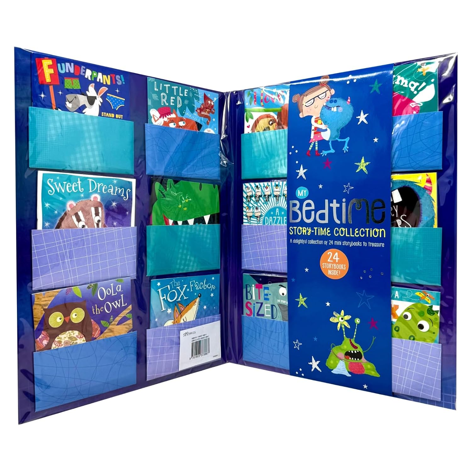 Bedtime Stories 24 Books Collection Set - Ages 3–7 - Paperback - Lets Buy Books