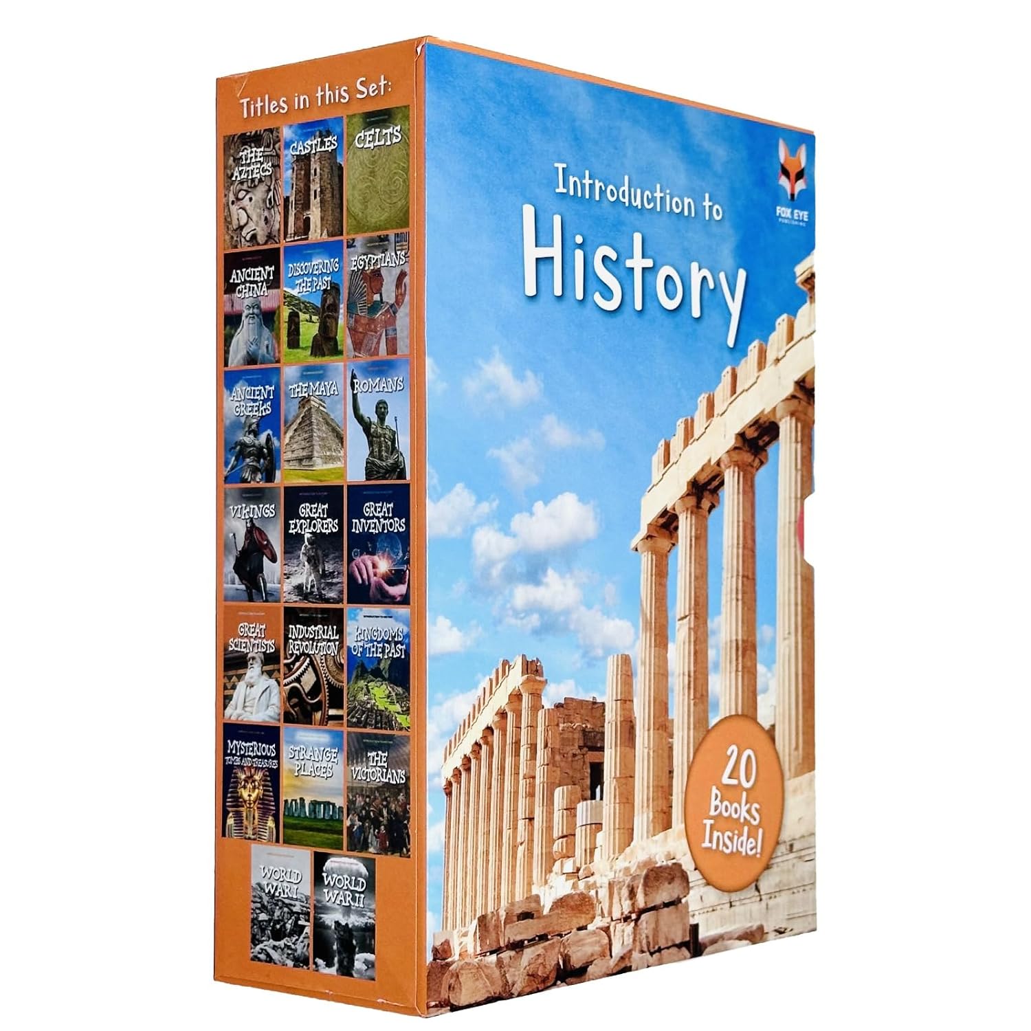 Introduction to History 20 Books Collection Box Set by Jasmine Brooke (Ancient China, Discovering the Past) - Lets Buy Books