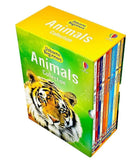 Usborne Beginners Animals Series 10 Books Collection Box Set (Wolves, Tigers, Sharks) - Lets Buy Books