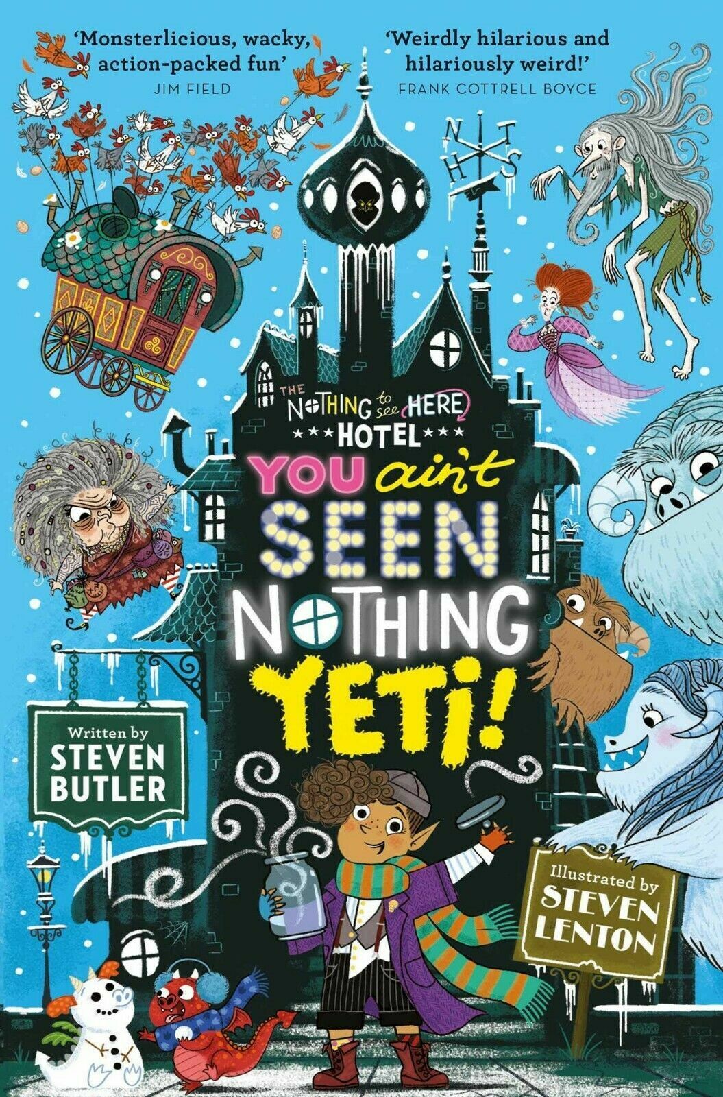 Nothing to see Here Hotel Book Series 3 Books Collection Set By Steven Butler - Lets Buy Books
