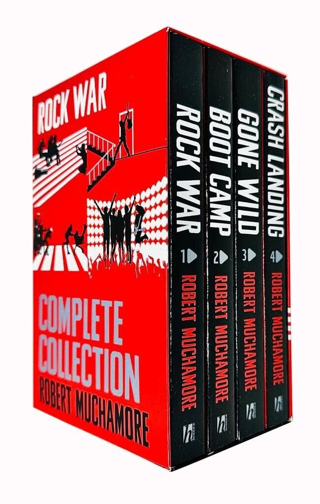 Rock War Complete Collection 1-4 Books Box Set By Robert Muchamore - Lets Buy Books
