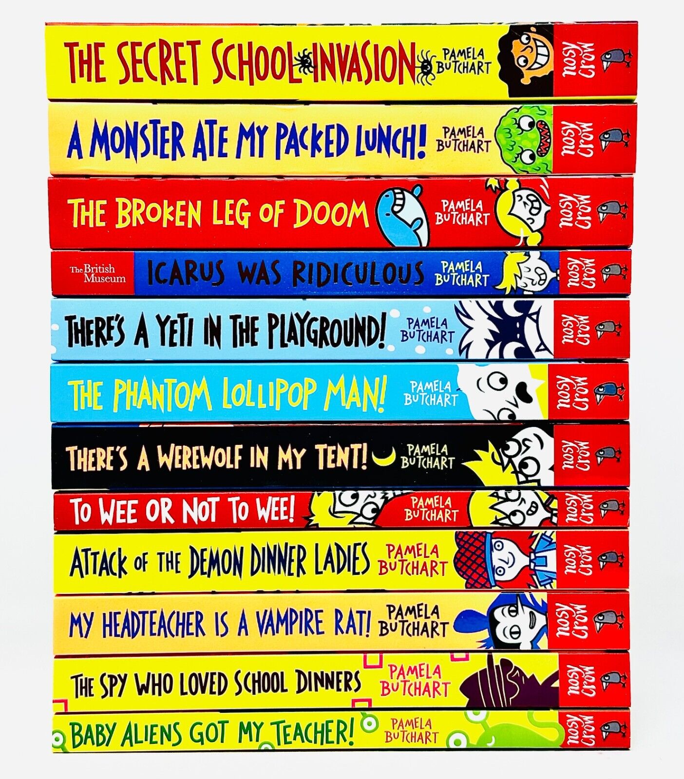 Baby Aliens Series Collection 12 Books Set By Pamela Butchart (Baby Aliens, My Headteacher) - Lets Buy Books