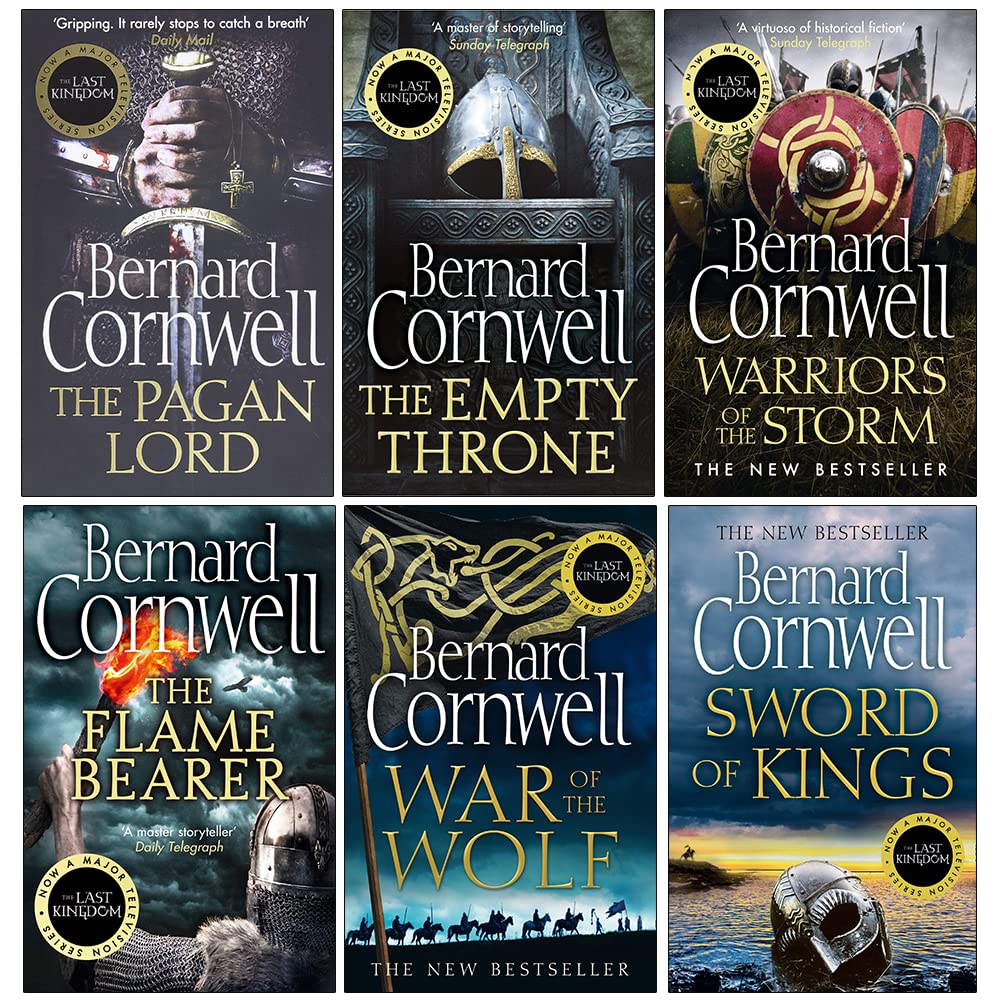 The Last Kingdom Warrior Chronicles Saxon Tales Series 7-12 Books Collection Set - Lets Buy Books