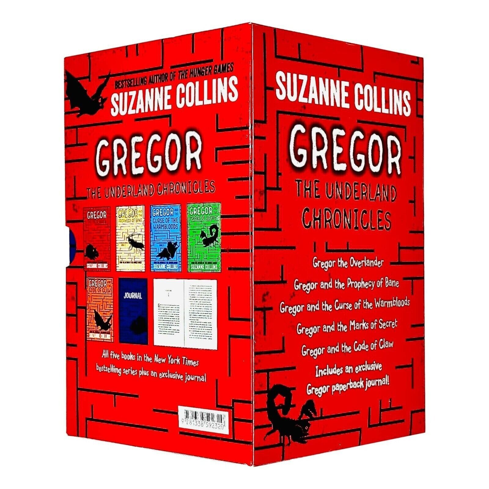 Gregor the Underground Chronicles 6 Books Boxed Gift Set By Suzanne Collins 1-5 - Lets Buy Books