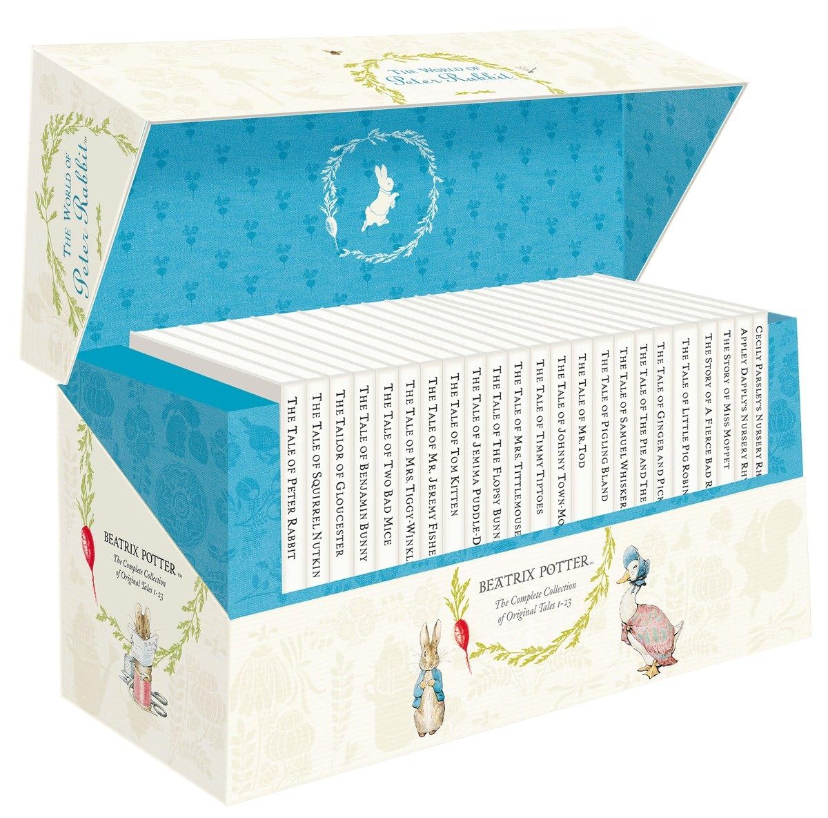 Peter Rabbit by Beatrix Potter 23 Books Collection Box Set - Ages 3–7 - Hardback - Lets Buy Books