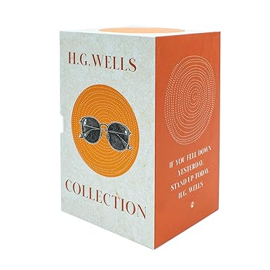 The Complete H. G Wells 8 Books Hardback Collection Set (First Men on Moon, Invisible Man) - Lets Buy Books