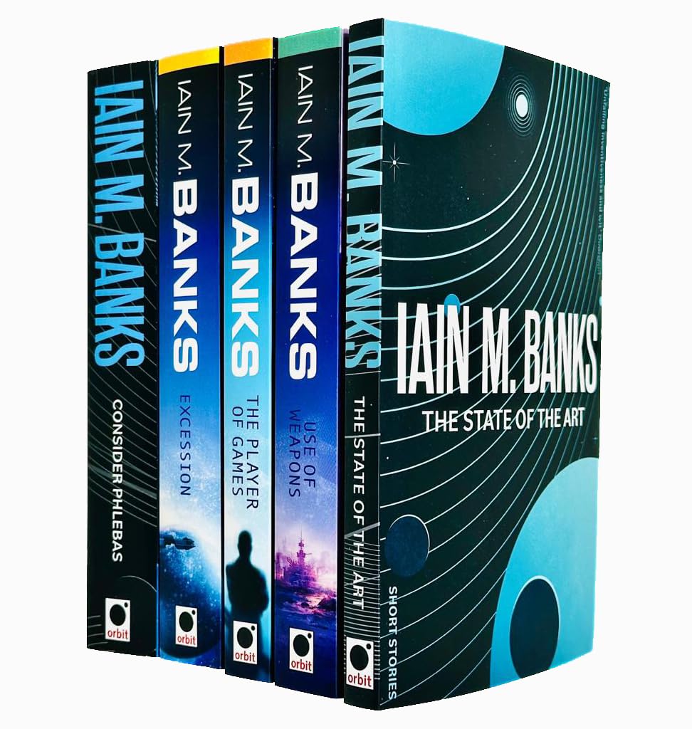 Culture Series by Iain M Banks 5 Books Collection Set - Fiction - Paperback - Lets Buy Books