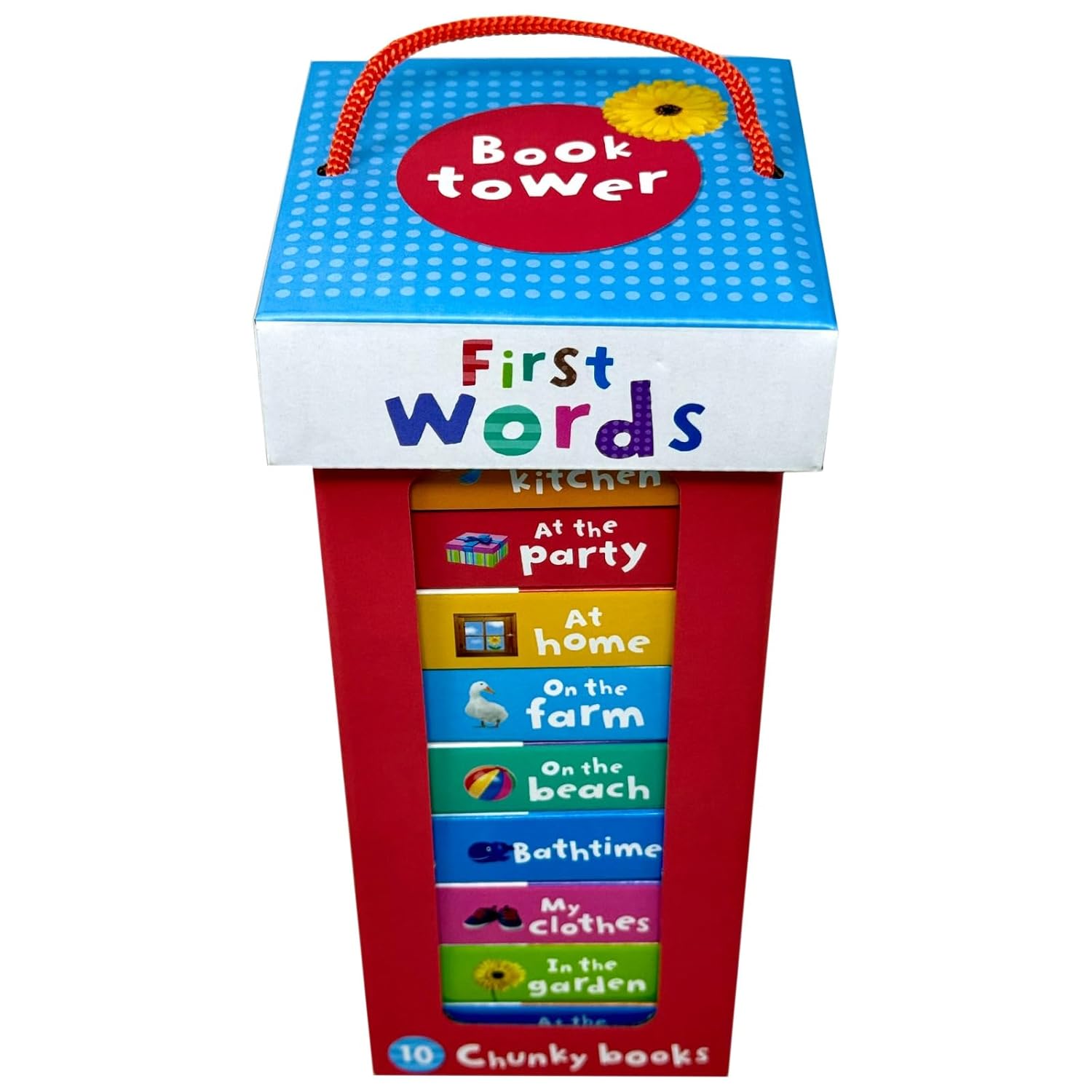 First Words 10 Books Collection Set - Ages 0–5 - Board Book - Lets Buy Books