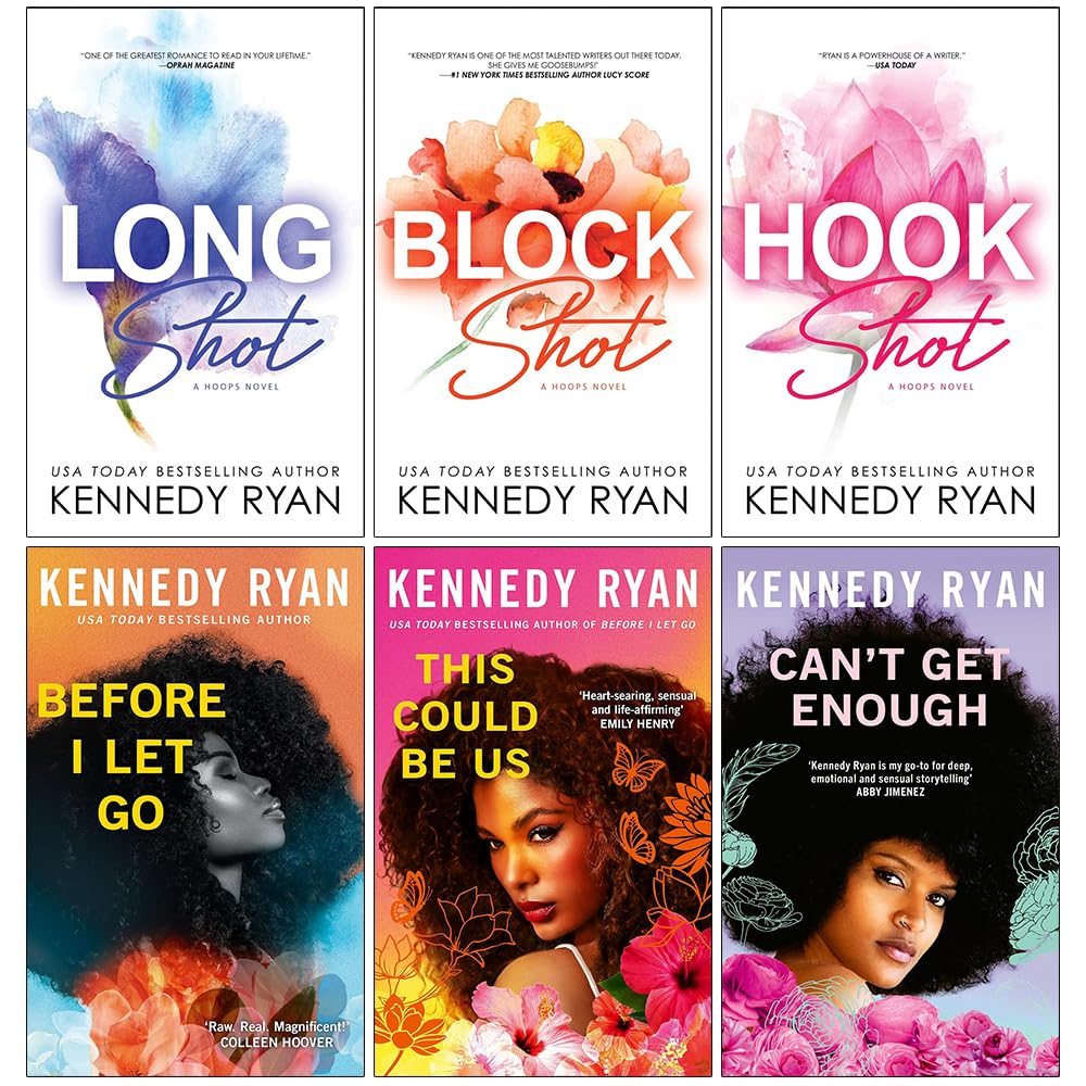 Hoops and Skyland by Kennedy Ryan 6 Books Collection Set - Fiction - Paperback - Lets Buy Books