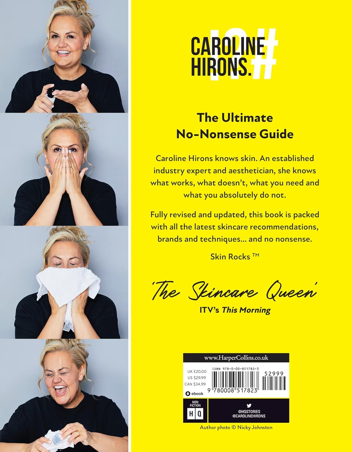 Skincare: The New Edit by Caroline Hirons - Non Fiction - Hardback - Lets Buy Books