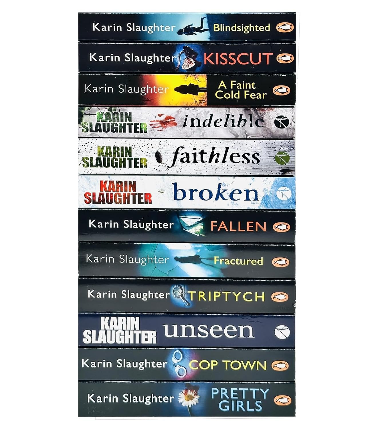 Karin Slaughter Will Trent and Grant County Series 12 Books Collection Set Paperback - Lets Buy Books