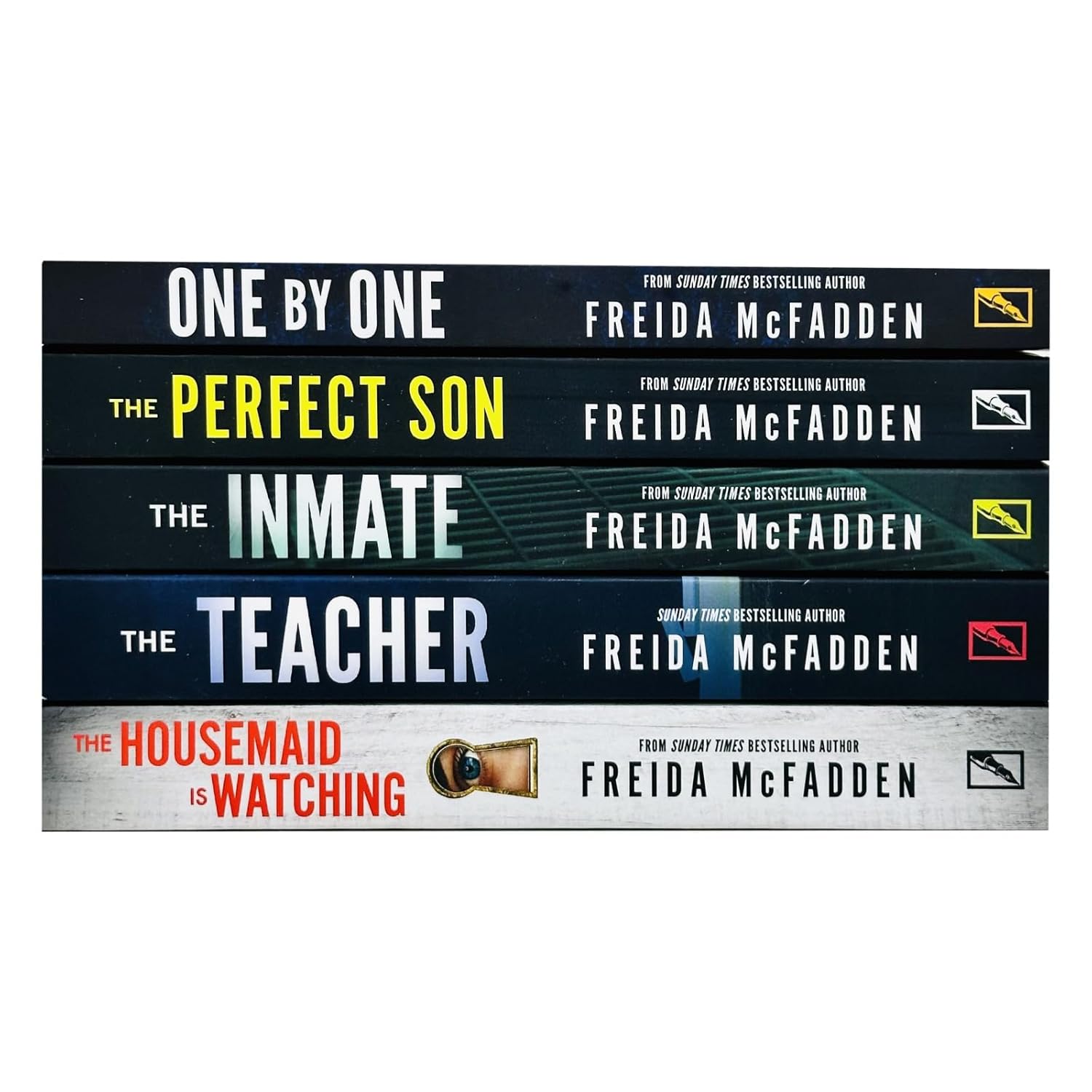 Freida McFadden Collection 5 Books Set The Teacher, The Housemaid Is Watching - Lets Buy Books