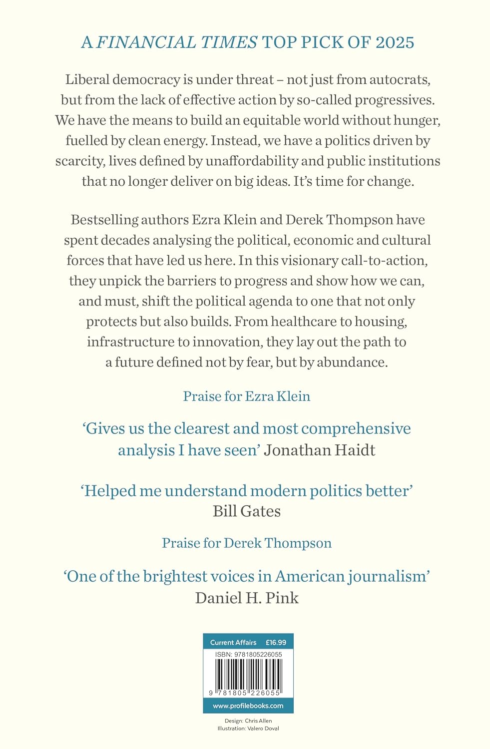 Abundance by Ezra Klein & Derek Thompson - Non Fiction - Paperback - Lets Buy Books