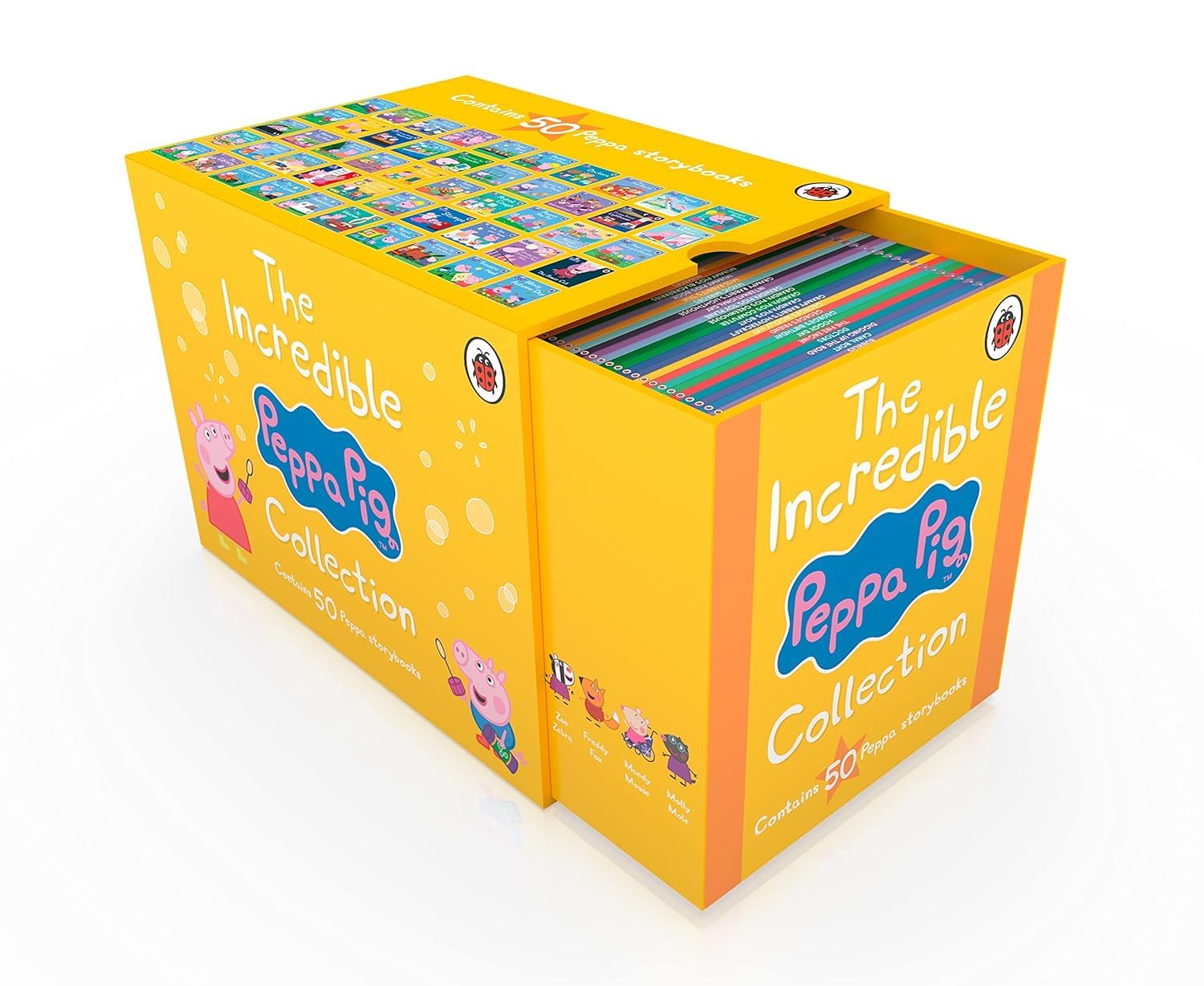 Peppa Pig: The Incredible Collection 50 Books Box Set (50 Storybooks Series 2) Paperback - Lets Buy Books