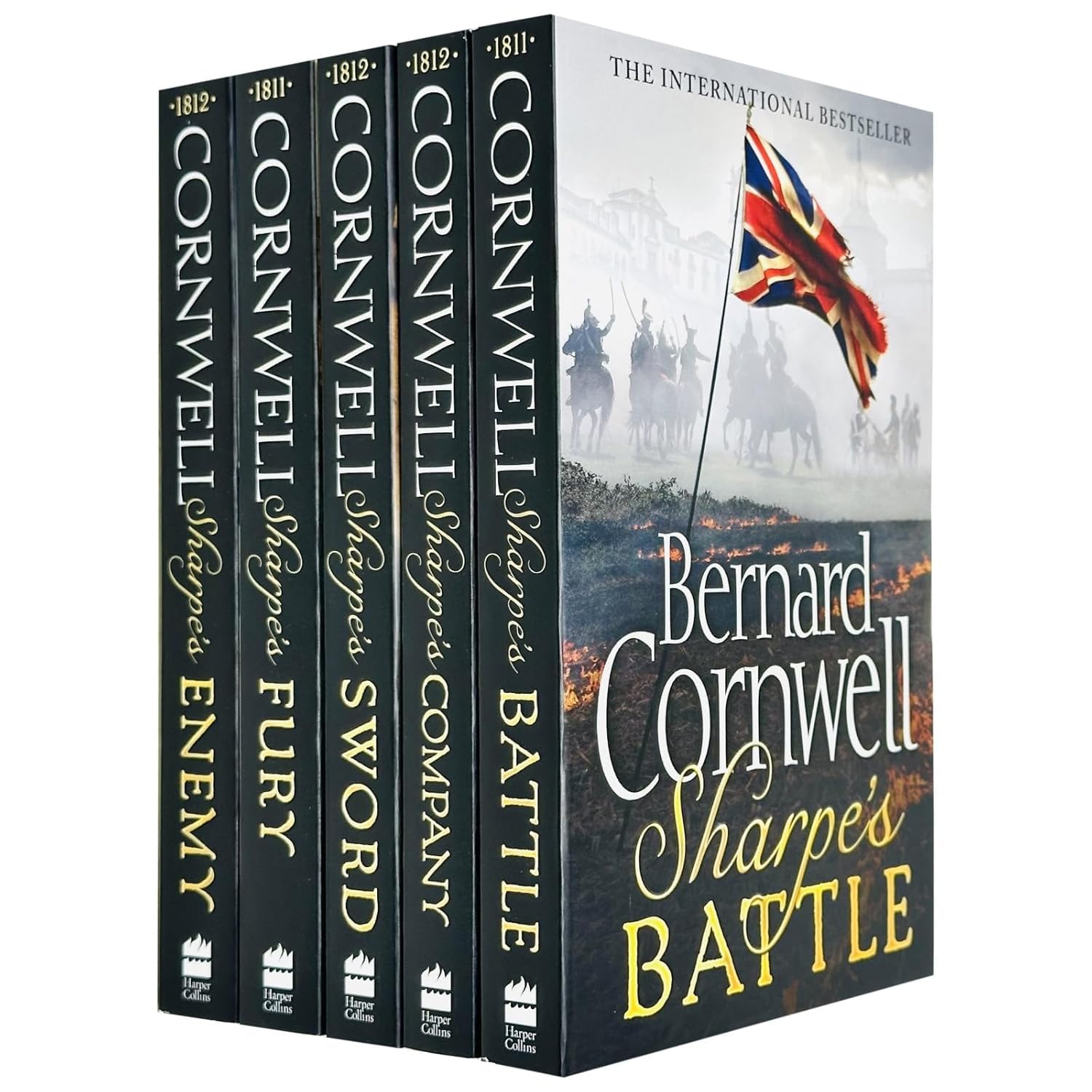 Richard Sharpe Series by Bernard Cornwell 10 Books Collection Set - Fiction - Paperback - Lets Buy Books