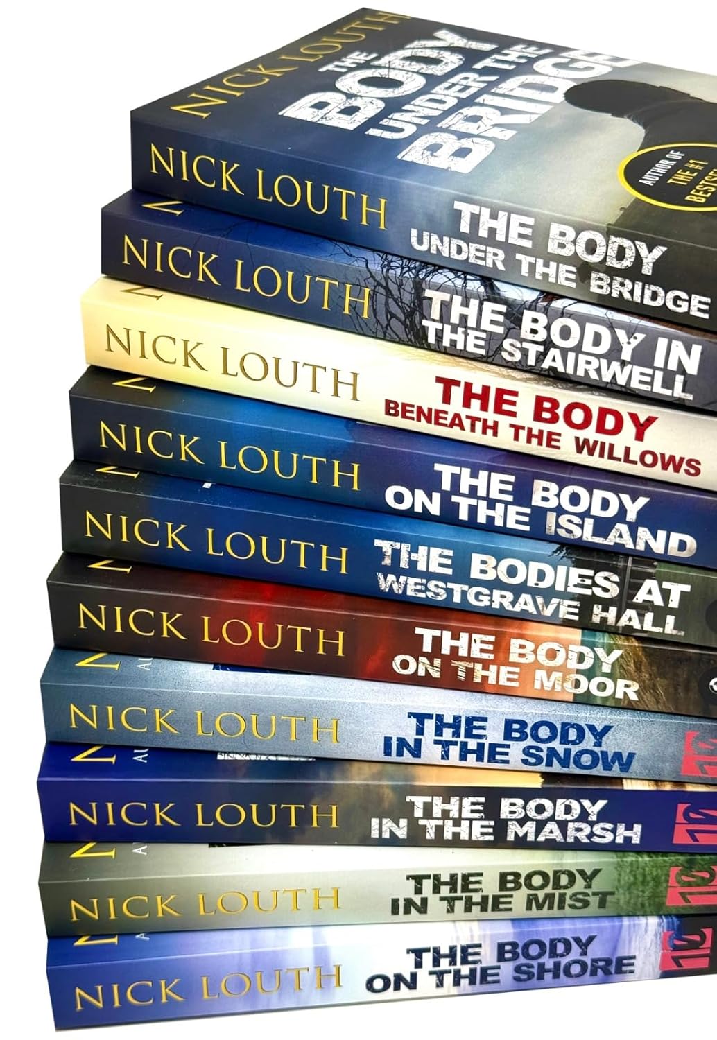 DCI Craig Gillard Crime Thrillers Series by Nick Louth 10 Books Collection Set-Fiction-Paperback - Lets Buy Books