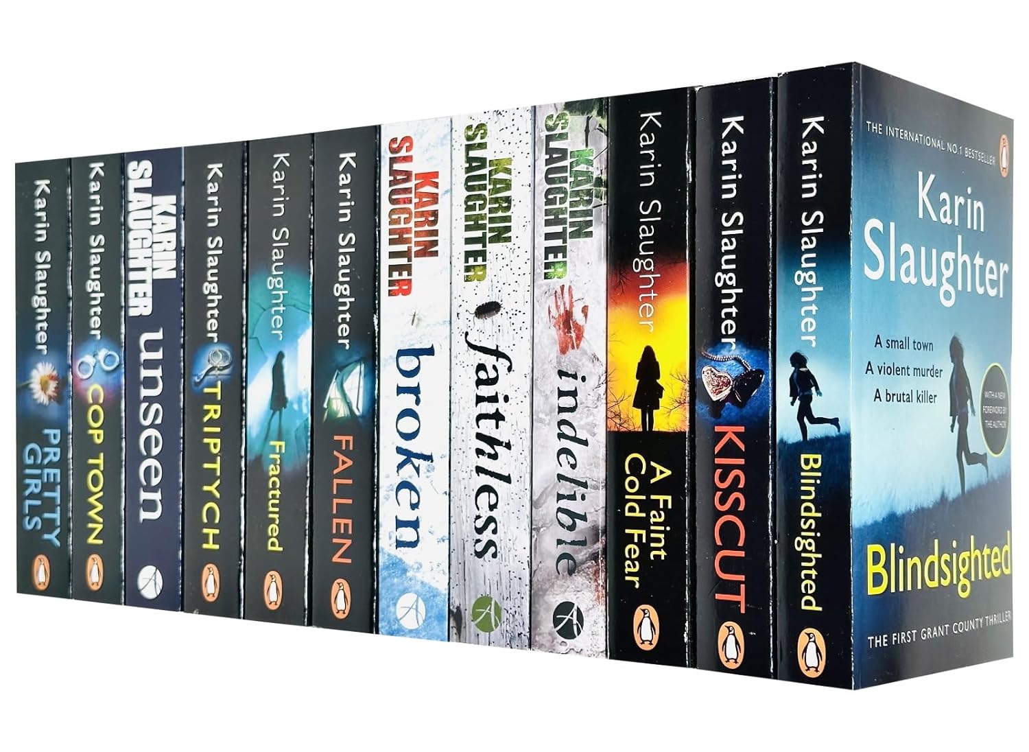Karin Slaughter Will Trent and Grant County Series 12 Books Collection Set Paperback - Lets Buy Books