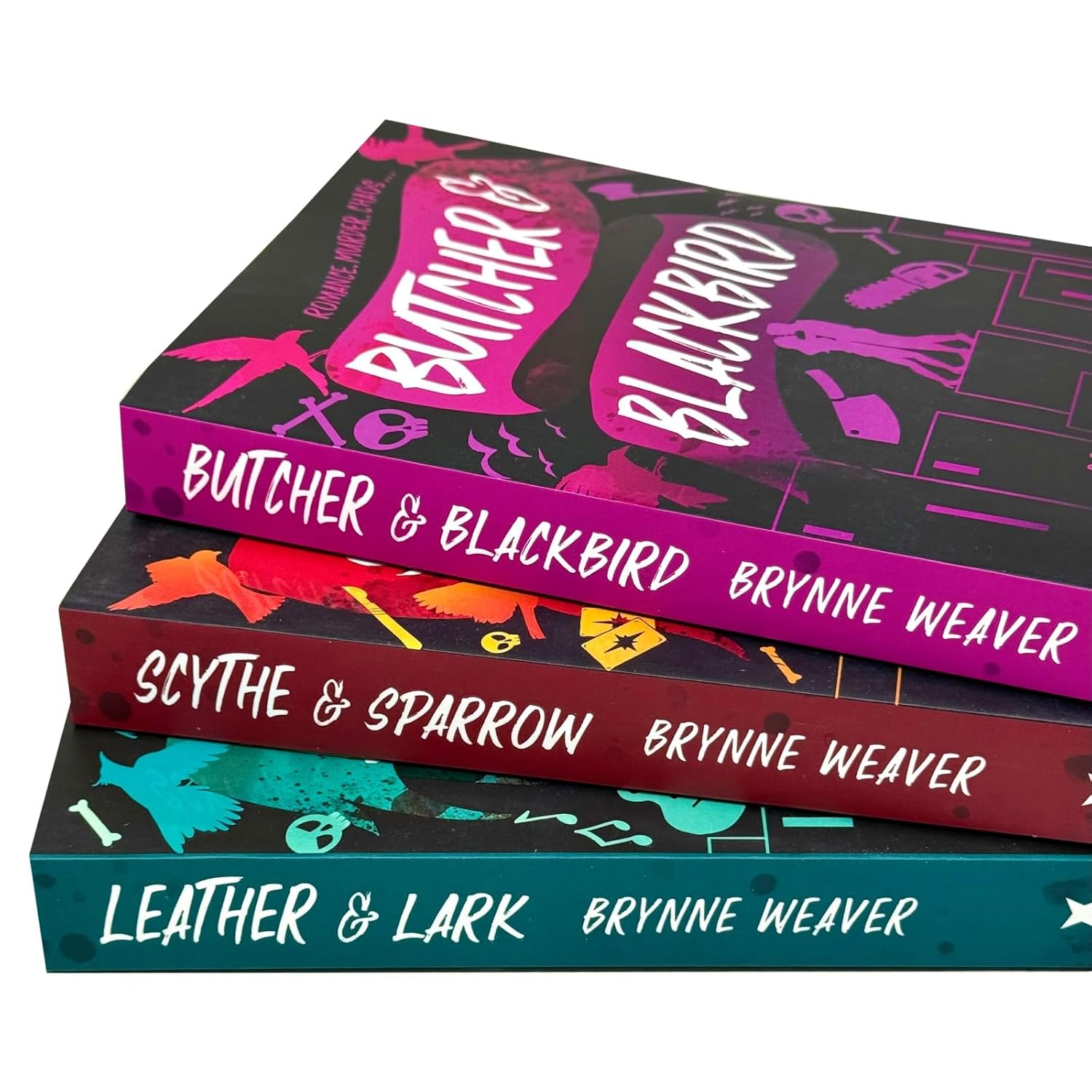 The Ruinous Love Trilogy By Brynne Weaver 3 books Collection Set (Leather and Lark, Butcher and Blackbird & Scythe and Sparrow) - Lets Buy Books