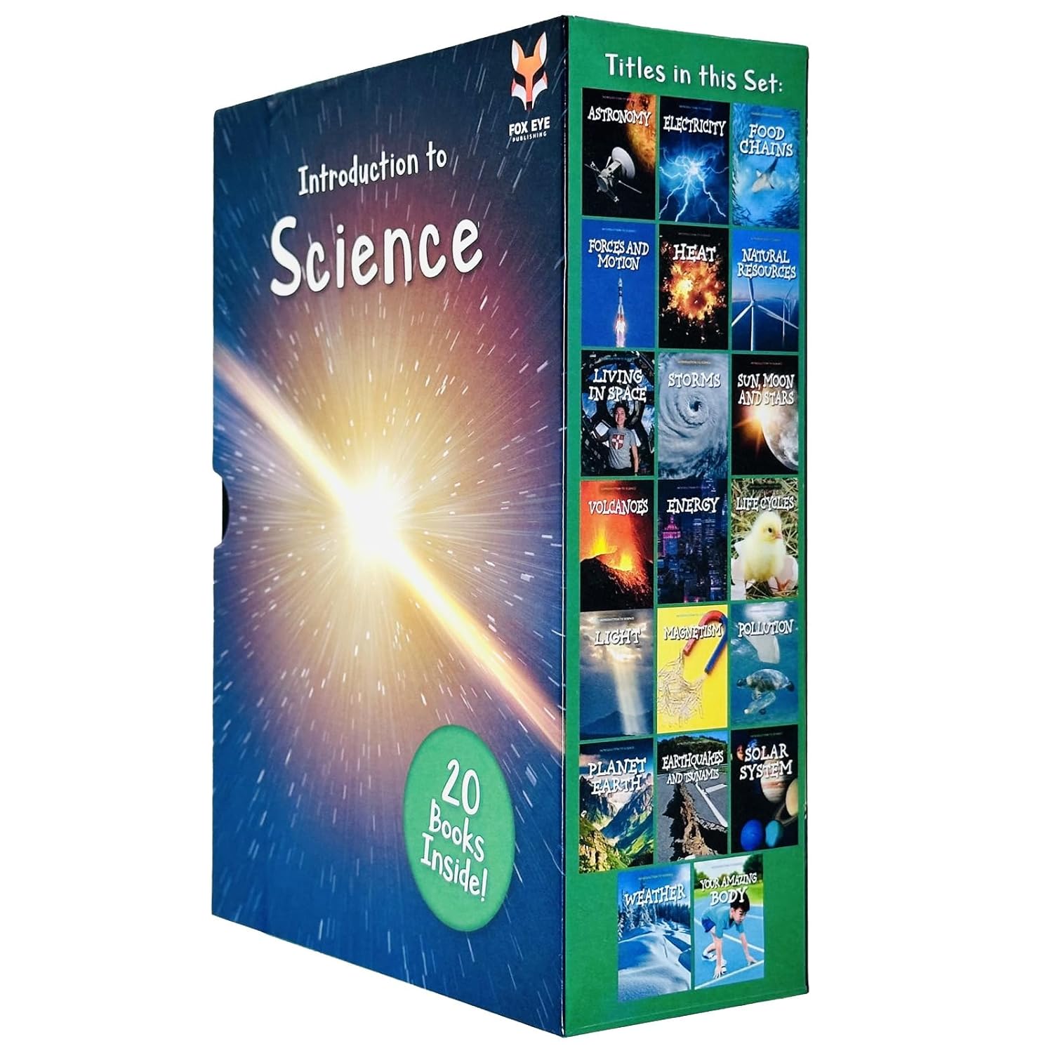 Introduction to Science for Beginners 20 Books Collection Box Set by Jasmine Brooke (Forces and Motion, Heat, Natural Resources) - Lets Buy Books