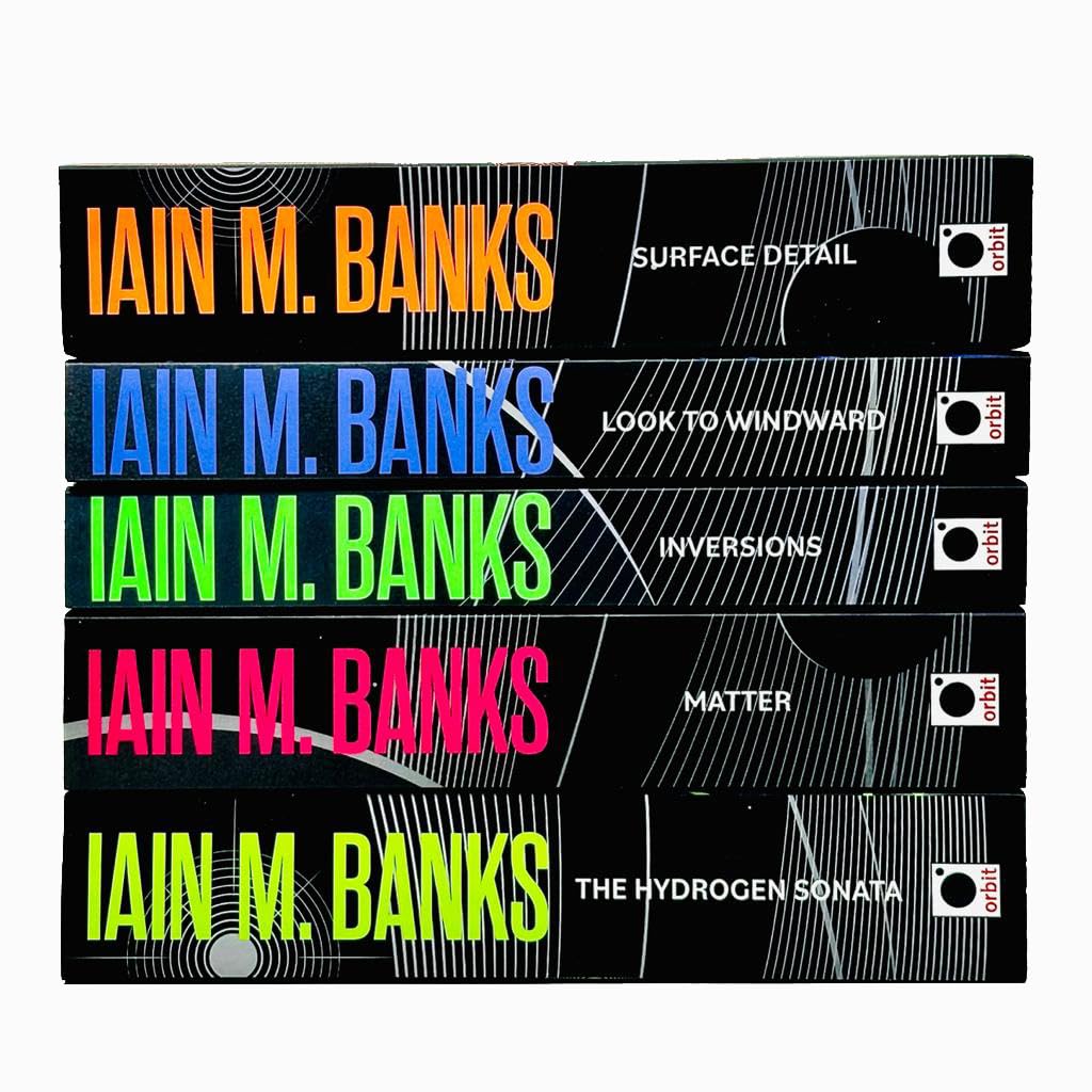 Culture Series by Iain M Banks 5 Books Collection Set - Fiction - Paperback - Lets Buy Books