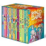 Roald Dahl Collection 16 Books Box Set (Matilda, Going Solo, Fantastic Mr Fox, Magic Finger) - Lets Buy Books