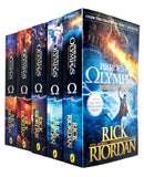 Heroes of Olympus Complete Collection 5 Books Set by Rick Riordan Paperback