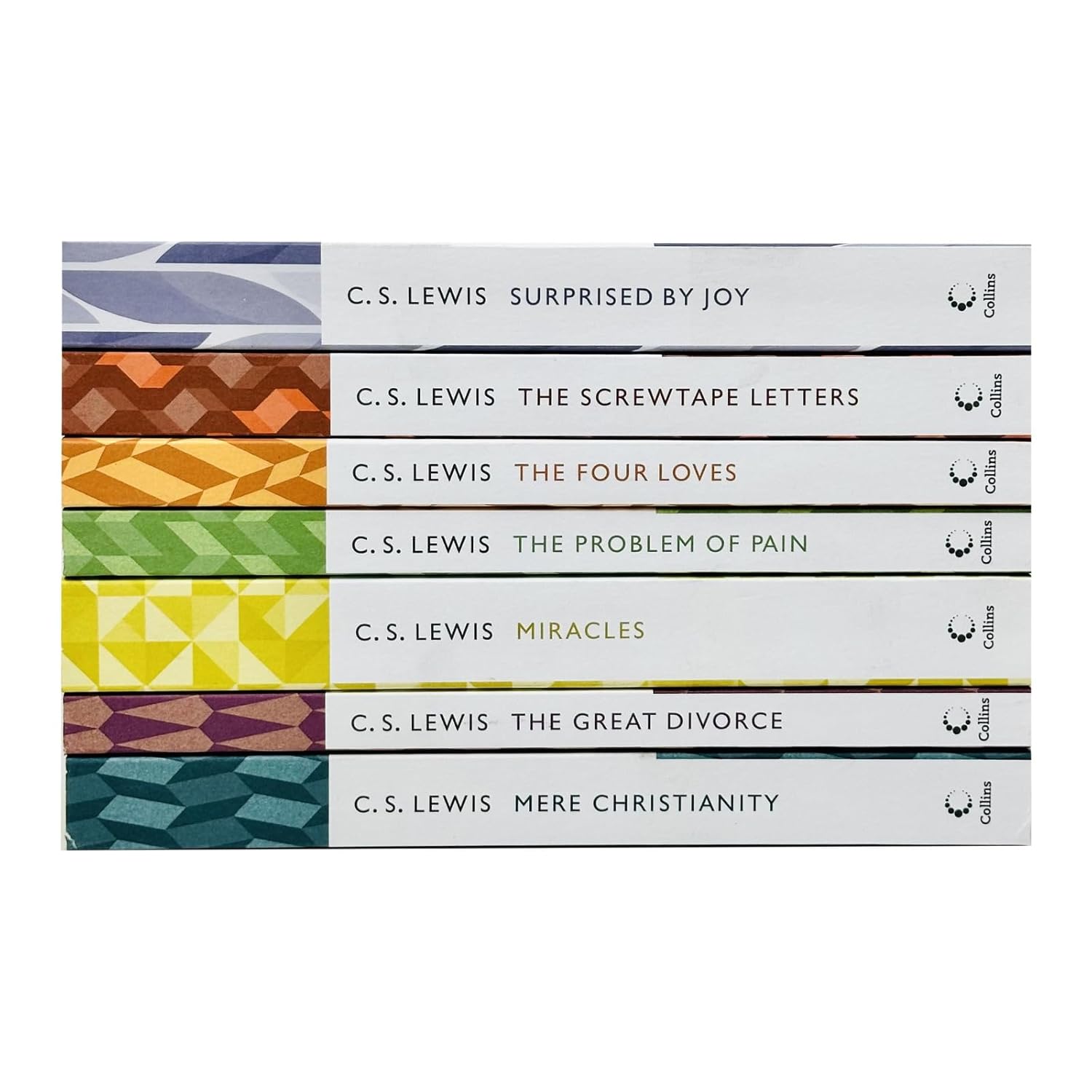 C. S. Lewis Signature Classic Collection 7 Books Set The Four Loves, The Problem of Pain, Miracles - Lets Buy Books