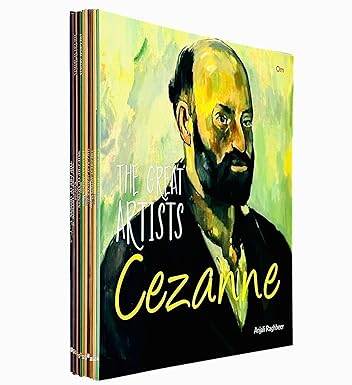 The Great Artists Collection of 12 Books Set (Van Gogh, Picasso, Cezanne, Rembrandt) - Lets Buy Books