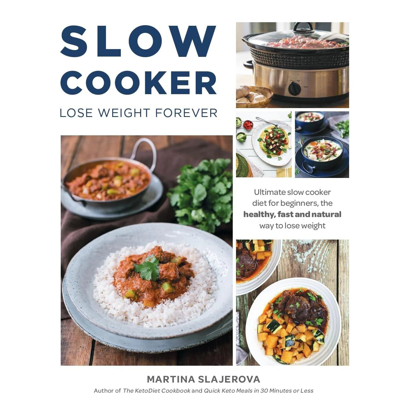 What's For Dinner?, 5 Simple Ingredients & Slow Cooker Lose Weight 3 Books Collection Set by Sarah Rossi & Iota & Martina Slajerova
