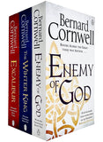 Bernard Cornwell Warlord Chronicles Collection 3 Books Set (Enemy of God, The Winter King) - Lets Buy Books