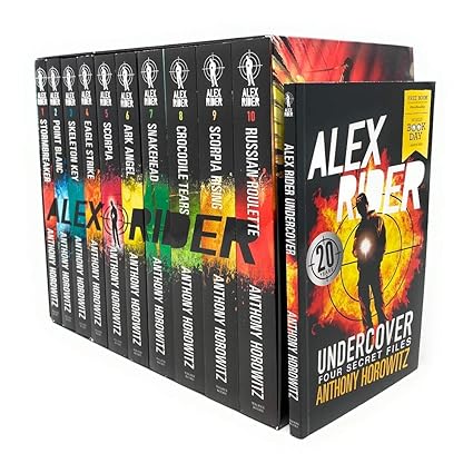 Alex Rider 11 Books Collection Set By Anthony Horowitz World Book Day Undercover - Lets Buy Books