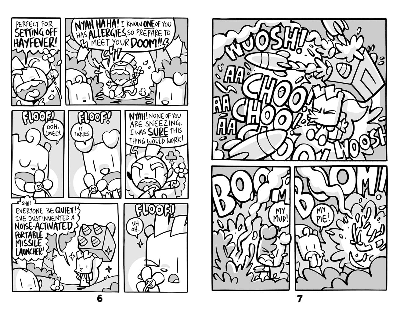 Bunny vs Monkey Total Chaos by Jamie Smart - Ages 3-7 - Paperback - Lets Buy Books