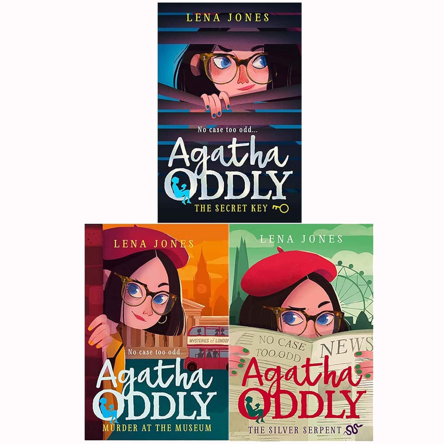 Agatha Oddly Detective Series by Lena Jones 3 Books Collection Set - Lets Buy Books