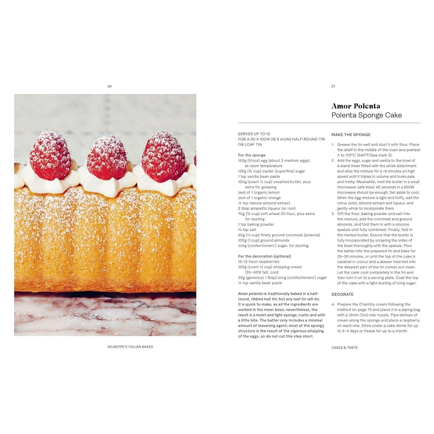 Giuseppe's Italian Bakes: Over 60 Classic Cakes, Desserts and Savoury Bakes by Giuseppe Dell'Anno by Giuseppe Dell'Anno