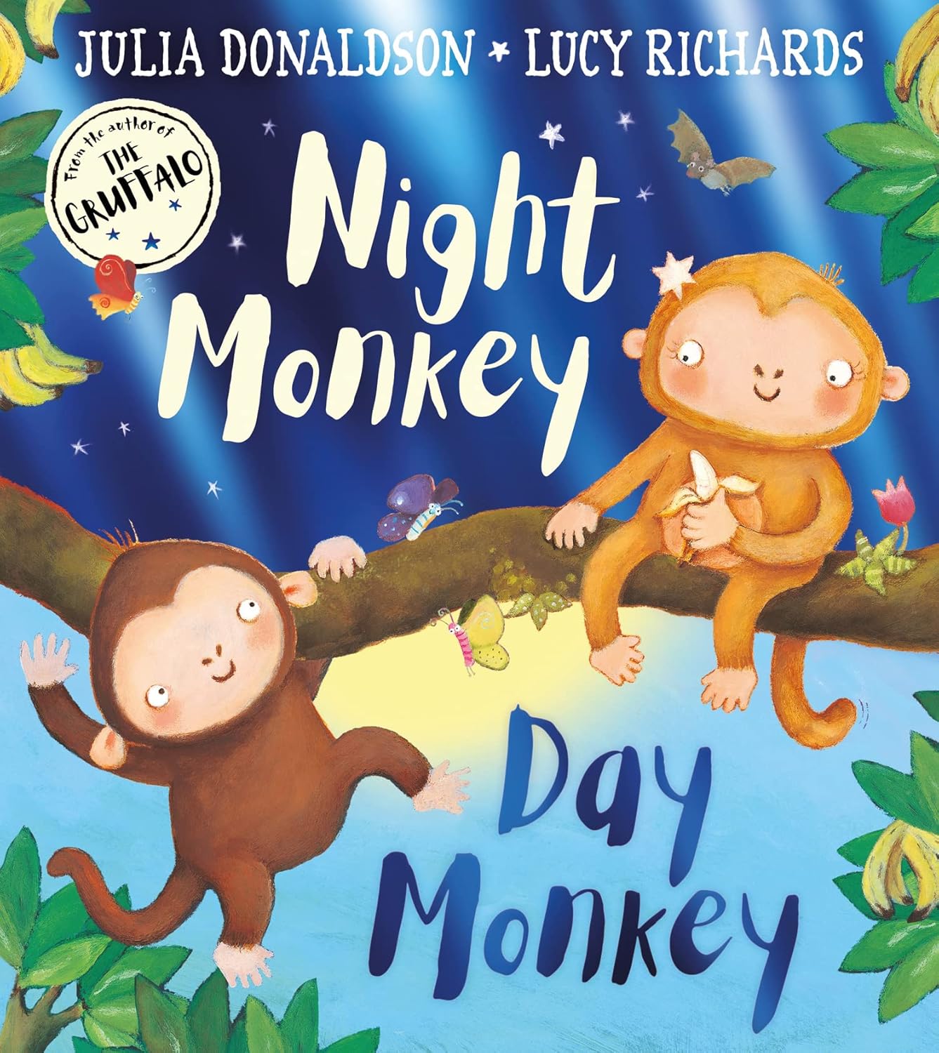 Night Monkey, Day Monkey: 1 By Lucy Richards & Julia Donaldson Paperback - Lets Buy Books