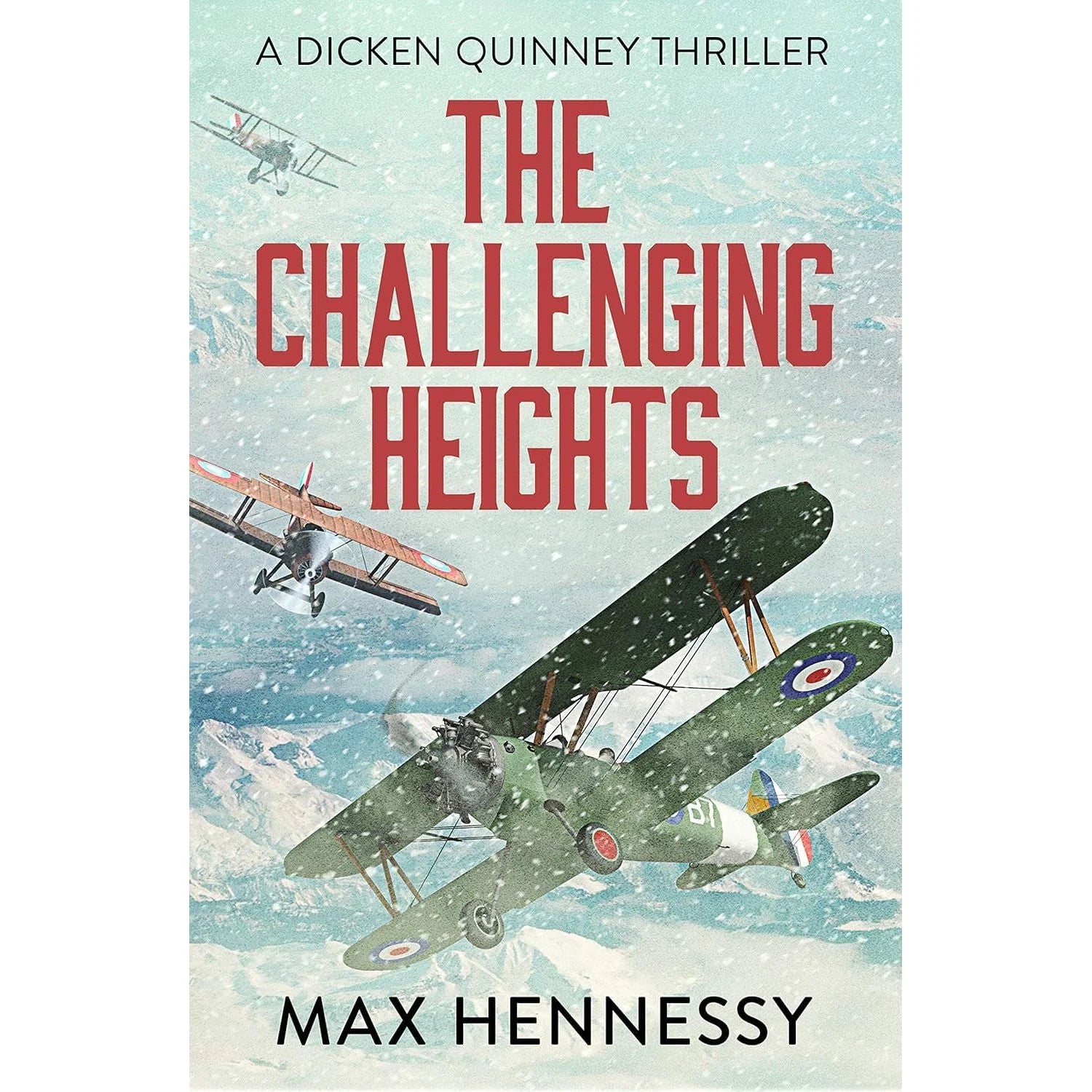 Max Hennessy RAF Trilogy 3 Books Collection Set (The Bright Blue Sky, The Challenging Heights ,Once More the Hawks) by Max Hennessy