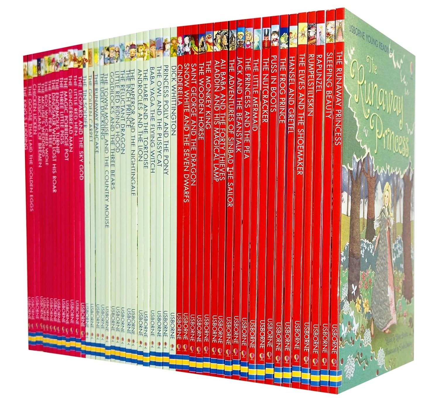Usborne My Second Reading Library 50 Books Collection Set Pack Early Level 3 & 4 - Lets Buy Books
