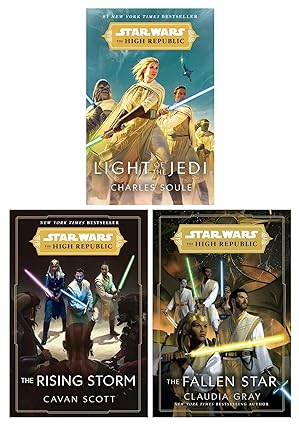 Star Wars: The High Republic Series 3 Books Collection Set (Light of the Jedi, Rising Storm) - Lets Buy Books
