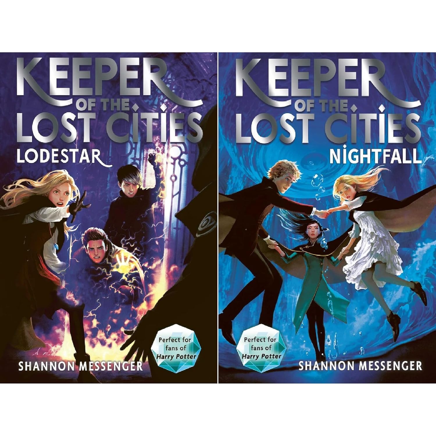 Keeper of the Lost Cities by Shannon Messenger 10 Books Collection Set - Young Adult - Paperback - Lets Buy Books