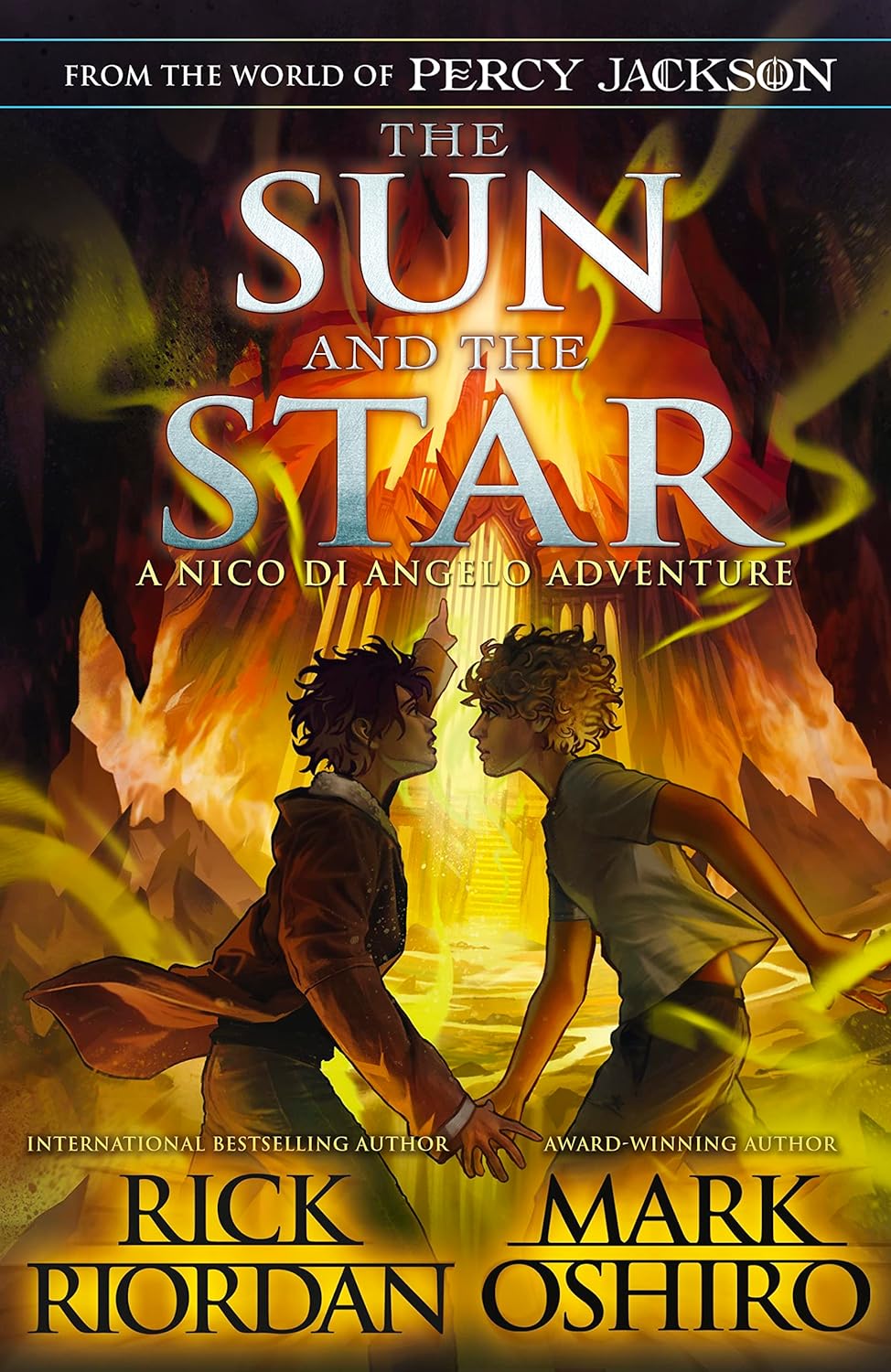 From the World of Percy Jackson The Nico Di Angelo Adventures By Rick Riordan 2 Books Set (The Sun and the Star) by Rick Riordan
