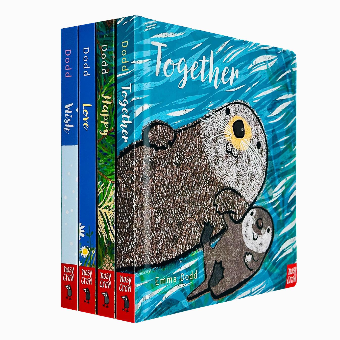 Emma Dodd Animal Series Collection 4 Books Set (Together, Love, Happy, Wish) - Lets Buy Books