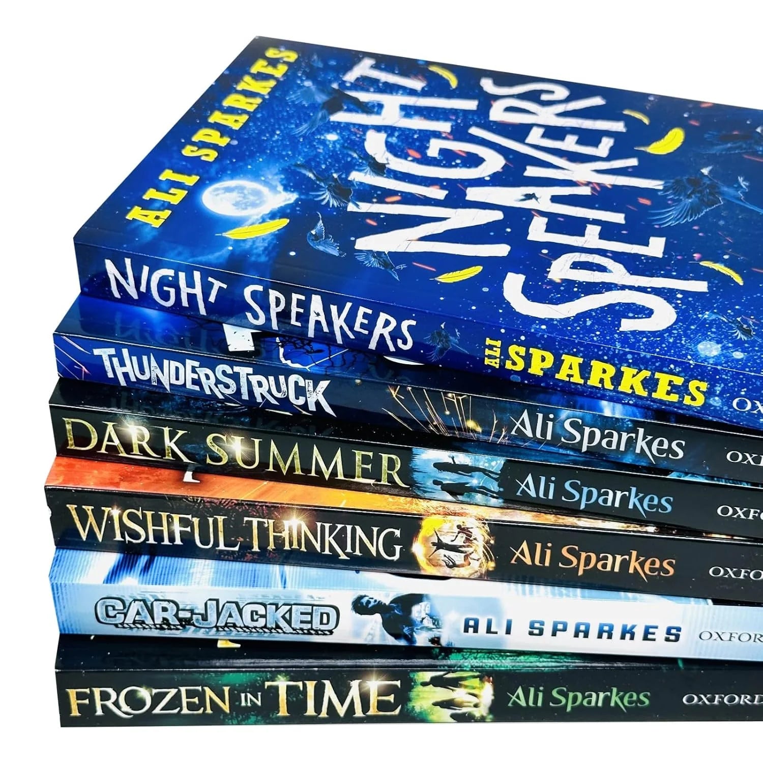 Ali Sparkes 6 Books Collection Set (Frozen in Time, Car-Jacked, Wishful Thinking) by Ali Sparkes