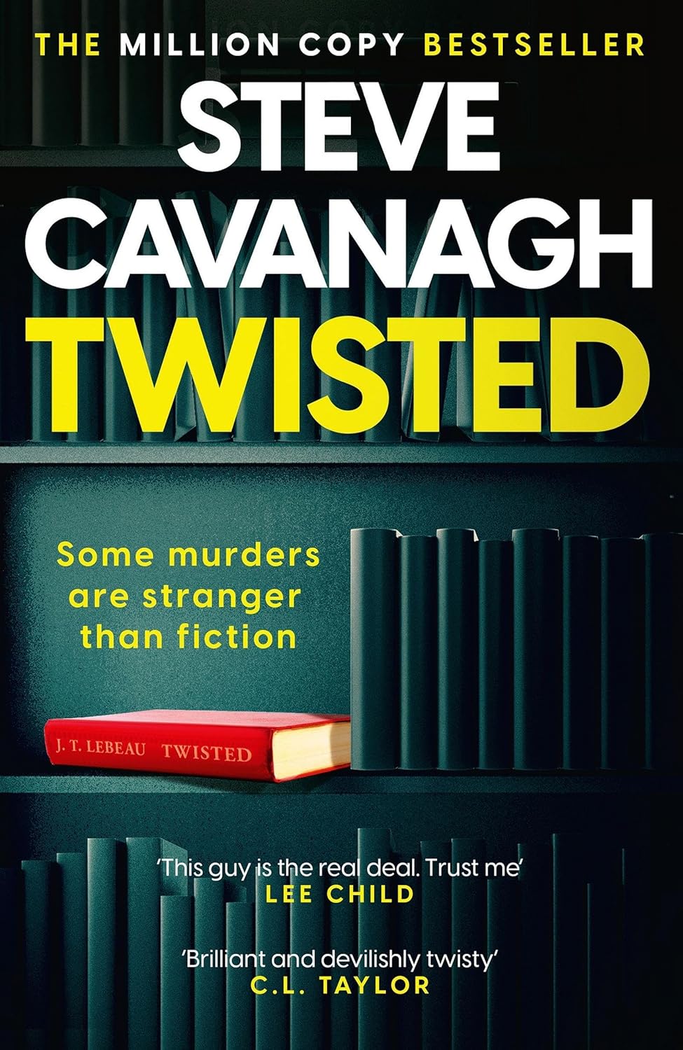 Twisted: Never Let Murder Get in the Way of a Good Story by Steve Cavanagh - Fiction - Paperback - Lets Buy Books
