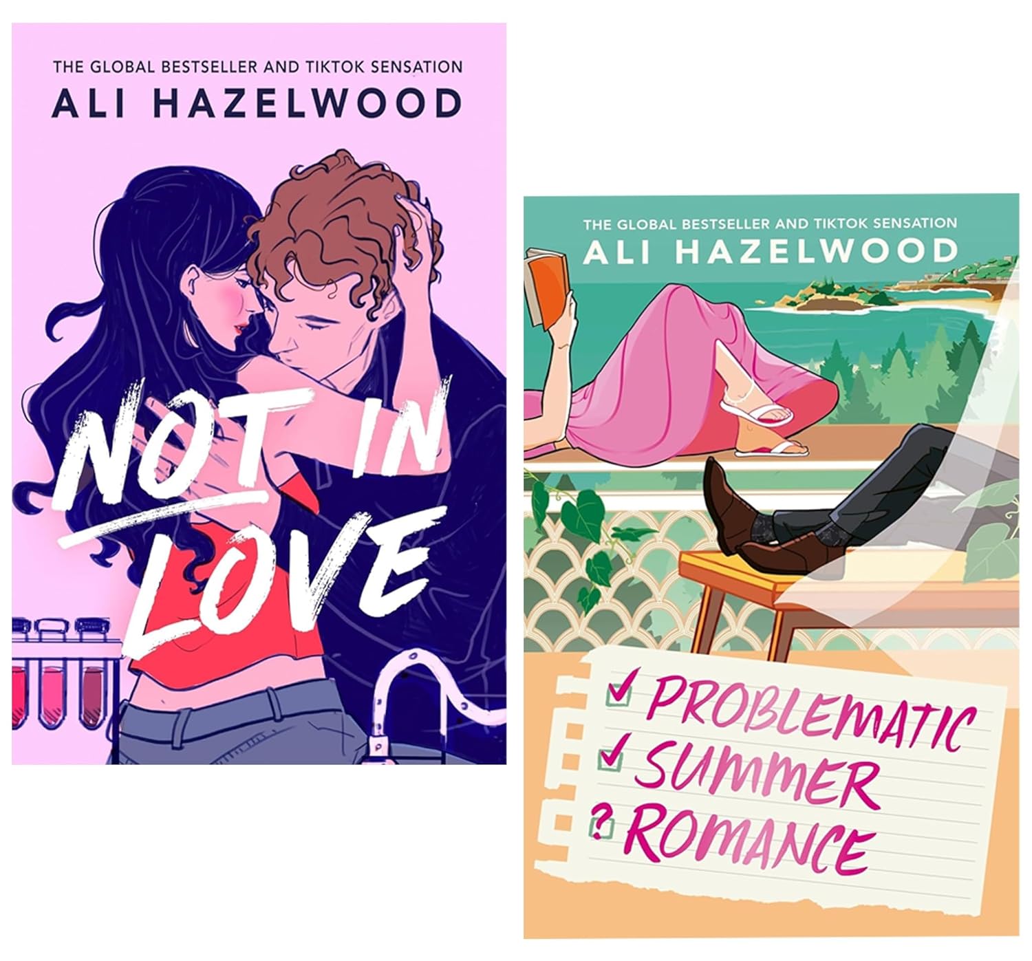 Not In Love Series by Ali Hazelwood 2 Books Collection Set - Fiction - Paperback - Lets Buy Books