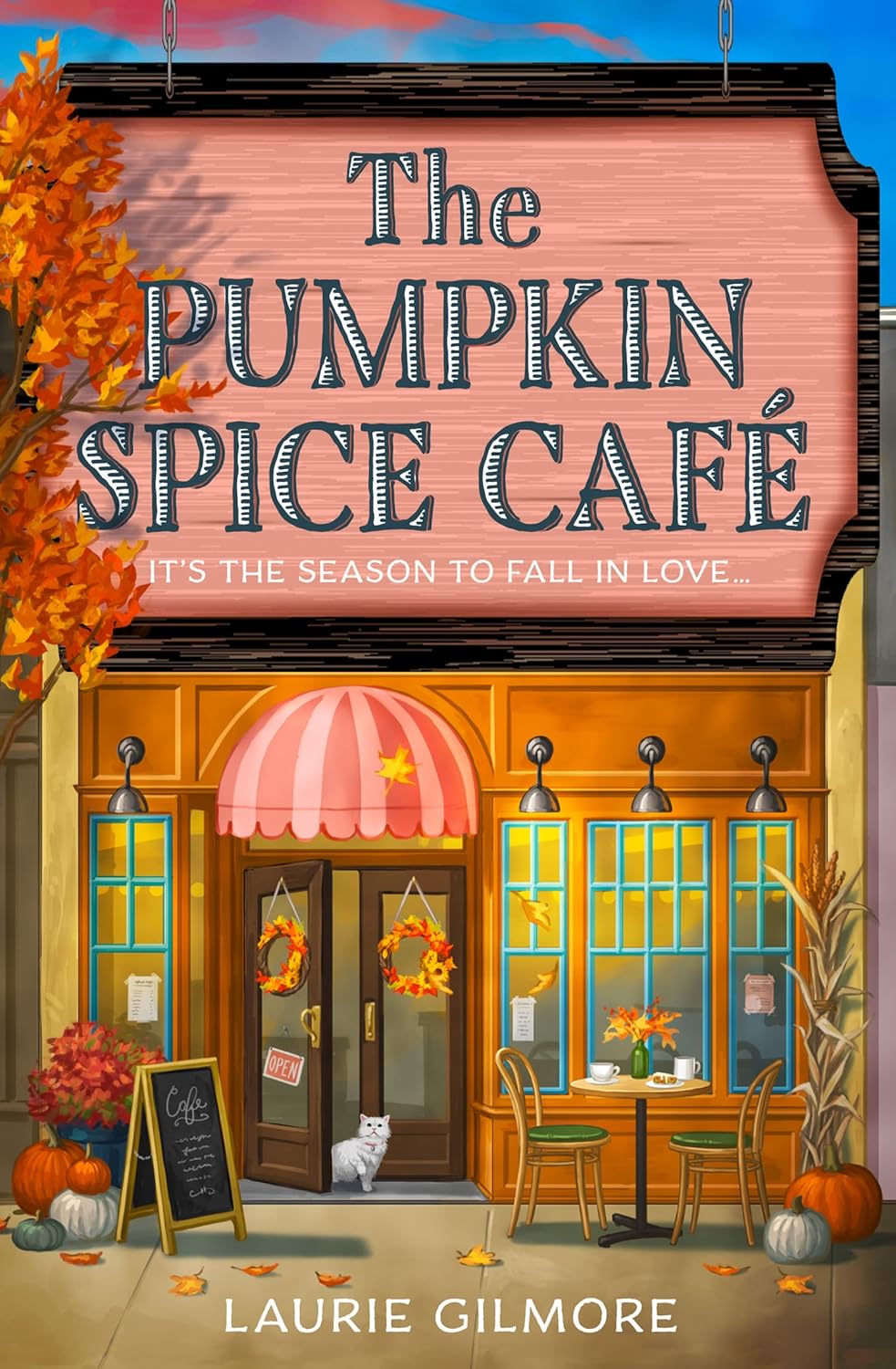 The Pumpkin Spice Café by Laurie Gilmore - Fiction - Paperback - Lets Buy Books